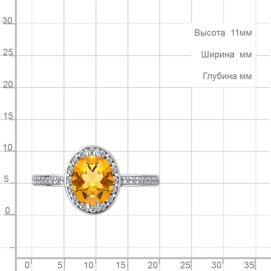 Кольцо из серебра