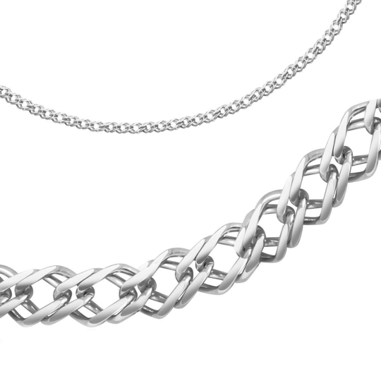 Цепь из золота плетения "Двойной ромб"