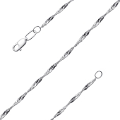 Цепь из серебра плетения 