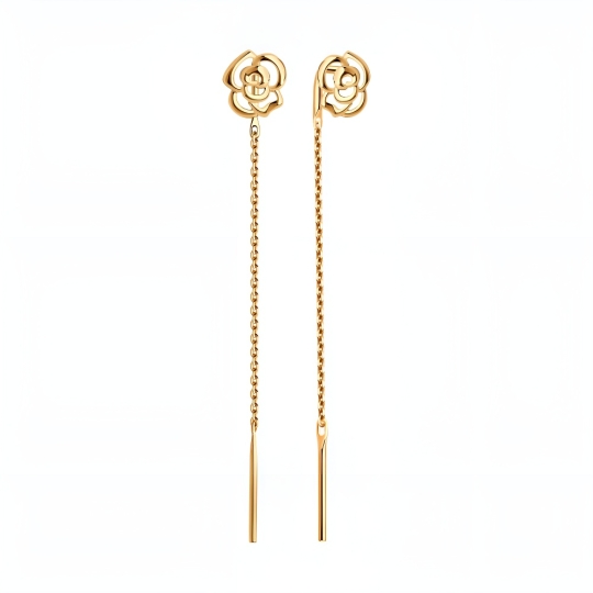 Серьги из золота с бриллиантами