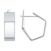 Серьги из серебра