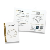 Кольцо из золота с бриллиантом 0,3 ct