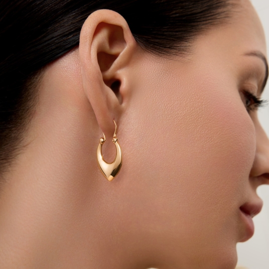 Серьги-трансформеры из золота 