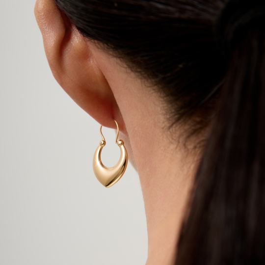 Серьги-трансформеры из золота 