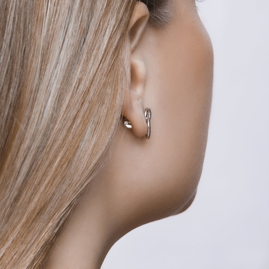 Серьги из серебра