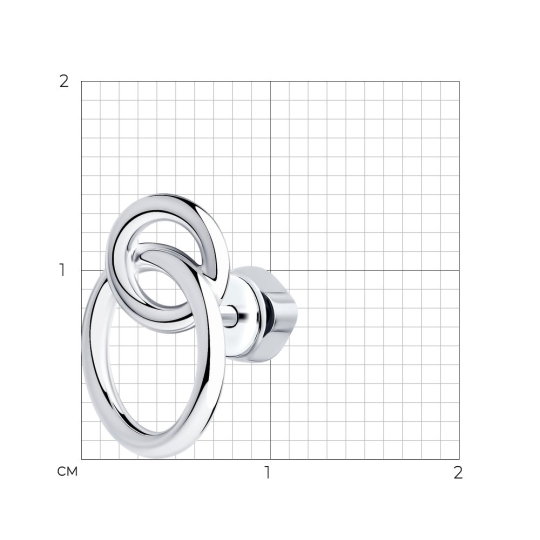 Серьги из серебра