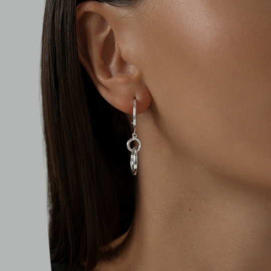 Серьга - кафф из серебра Серьга - кафф из серебра