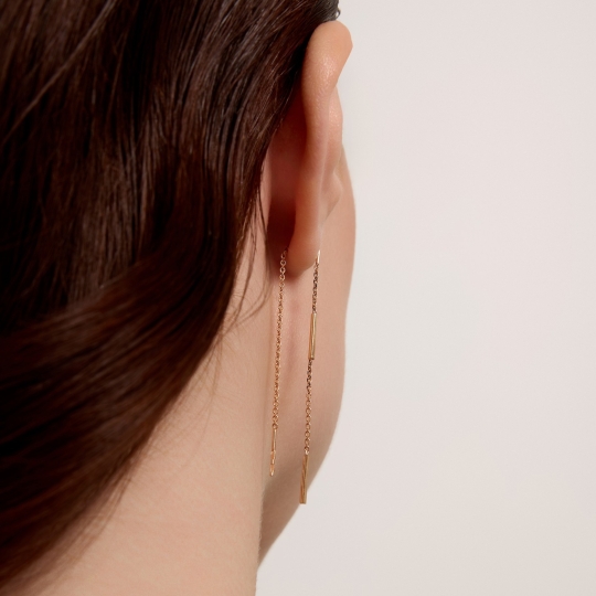 Серьги из золота