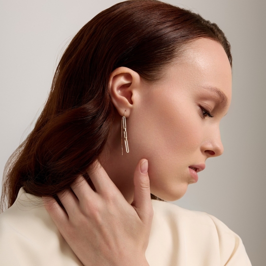 Серьги из золота