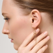 Серьги из золота