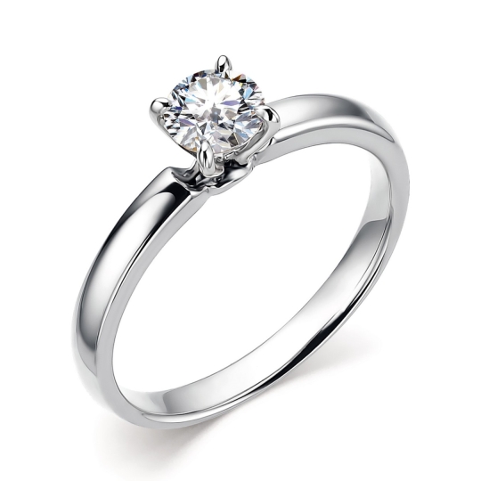 Кольцо из золота с бриллиантом 0,7 ct