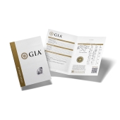 Подвеска из золота с бриллиантом 0,4 ct