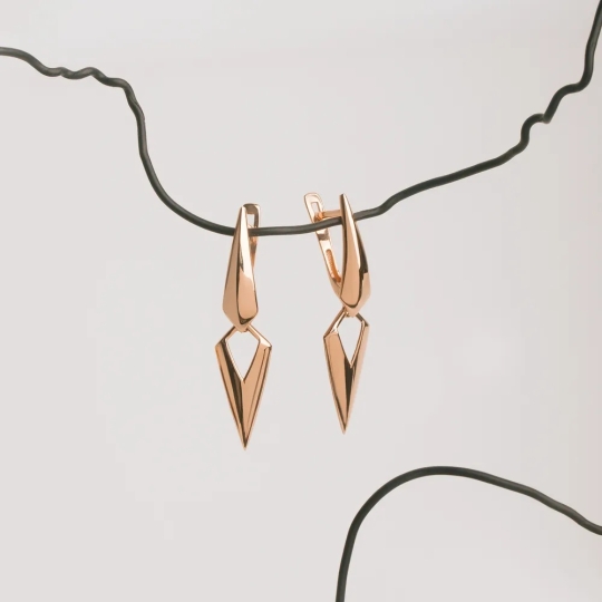 Серьги из золота 
