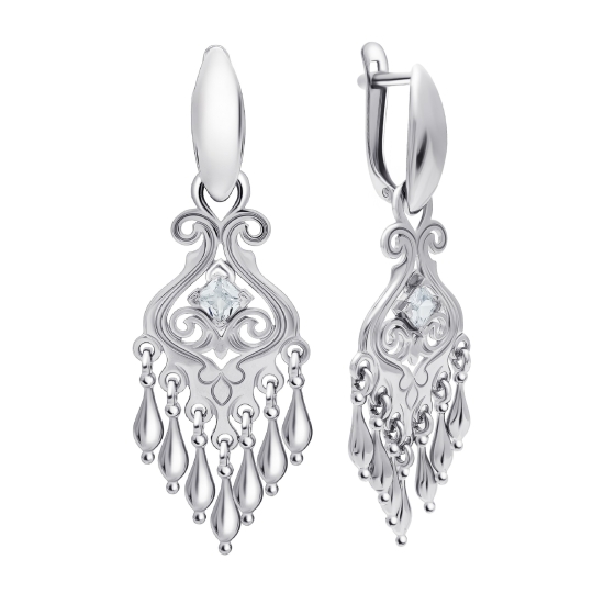 Серьги из серебра