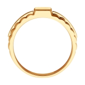 Кольцо-печатка из золота