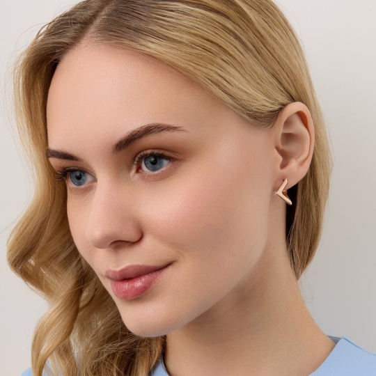 Серьги из золота