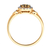 Кольцо из золота с бриллиантами