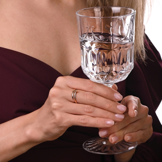 Кольцо из золота с бриллиантами