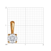 Подвеска из золота с бриллиантами