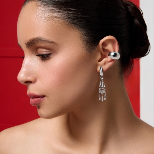 Серьги из серебра 