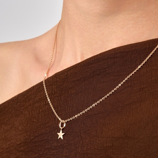 Подвеска из золота с фианитами