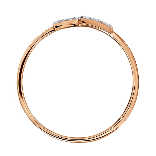 Кольцо из золота с бриллиантами 