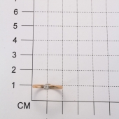 Кольцо из золота с бриллиантом