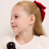 Серьги из золота с фианитами