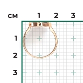 Кольцо из золота с перламутром