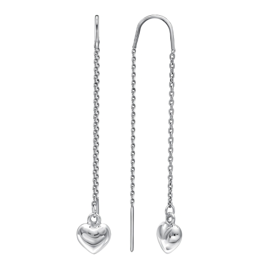 Серьги из серебра с жемчугом