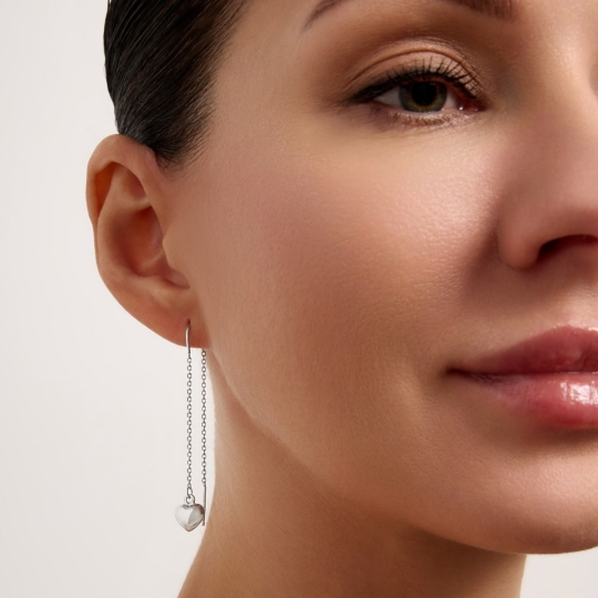 Серьги из серебра