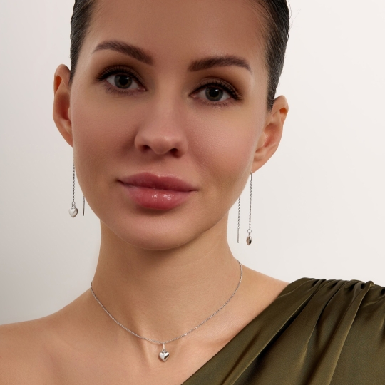 Серьги из серебра