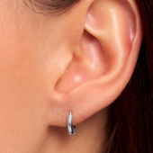 Серьги из серебра