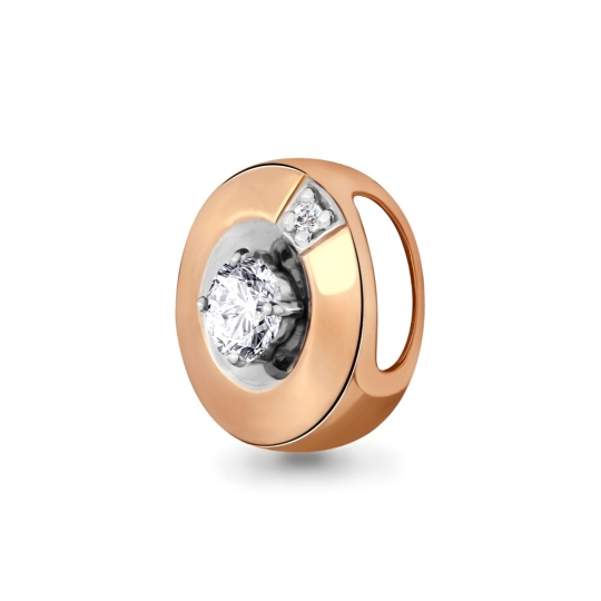 Подвеска из золота с фианитами