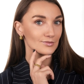 Кольцо из лимонного золота