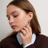 Серьги из серебра