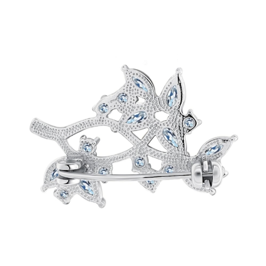 Брошь из серебра "Ангел"