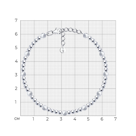 Браслет из серебра 