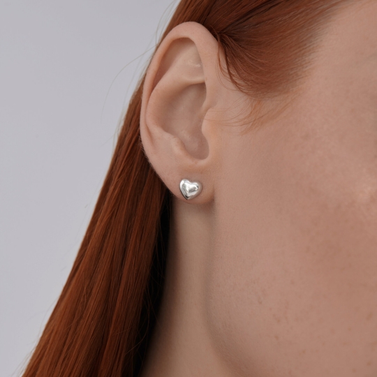 Серьги из серебра с эмалью