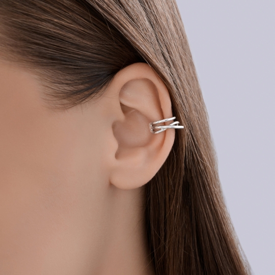 Серьги из серебра 