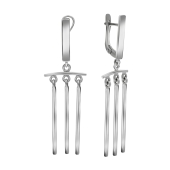 Серьги из серебра