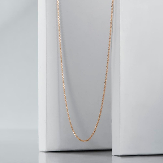 Цепь из золота плетения "Двойной ромб"