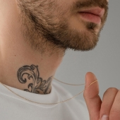 Цепь из лимонного золота плетения 