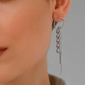 Серьги из серебра