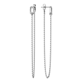 Серьги из серебра