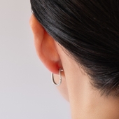 Серьги из серебра