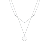 Колье из серебра