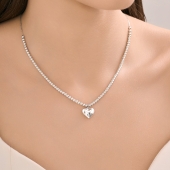 Колье из серебра 