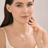 Колье из серебра 