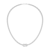 Колье из серебра